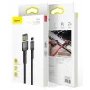 Cablu Date Lightning Baseus Cafule Special Edition  2.4A 1m Negru