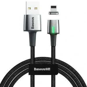 Cablu Date Lightning Baseus Magnetic 2A 1m Negru