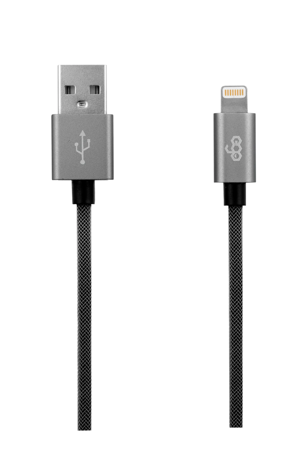 Cablu Date Lightning Ego  3.4A 0.3m Gri thumb
