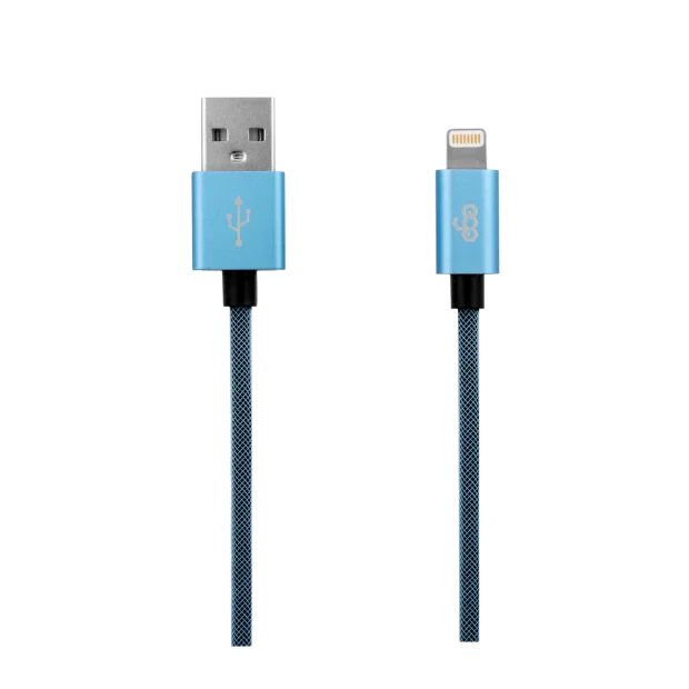 Cablu Date Lightning Ego  3.4A 1m Albastru
