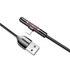 CABLU DATE LIGHTNING MAGIC WAND U65 1.2M NEGRU HOCO