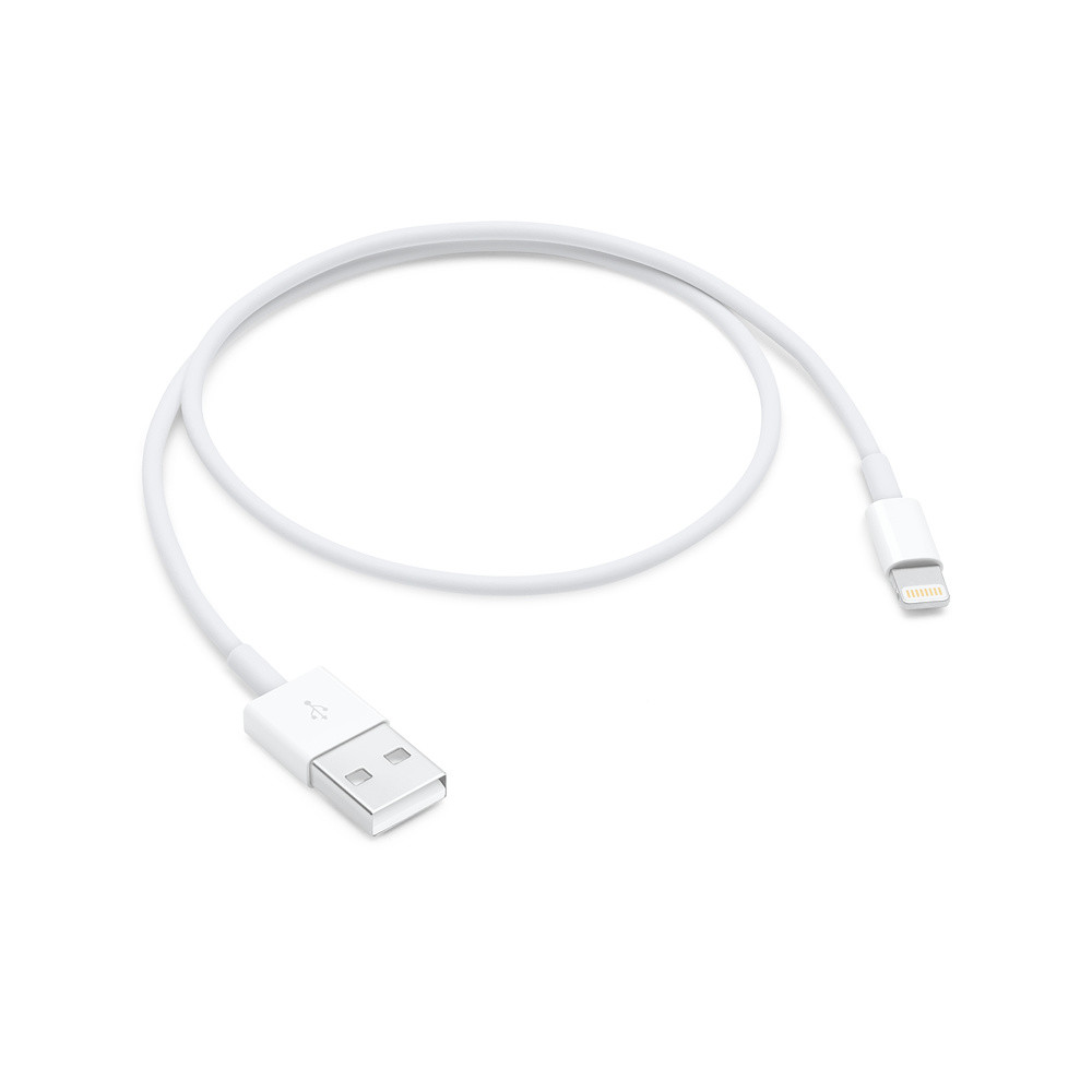 Cablu Date Lightning to Usb Apple 0.5m Alb thumb