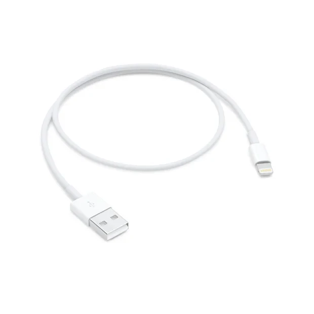 Cablu Date Lightning to Usb Apple 0.5m Alb