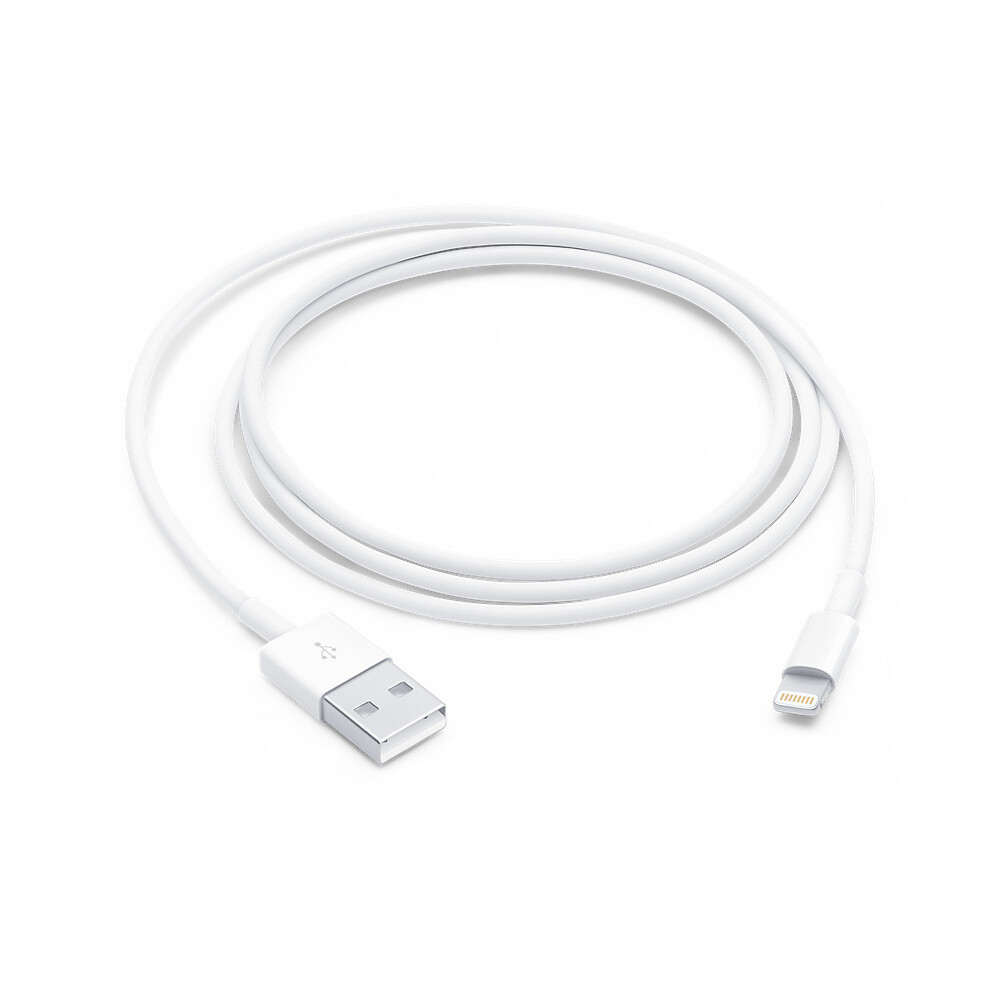 Cablu Date Lightning to Usb Apple 1m Alb thumb