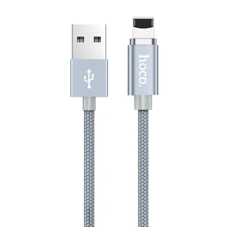 Cablu date magnetic Hoco U40A Type C, Gri 1m