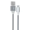 Cablu date magnetic Micro USB U40B Hoco 1m Gri
