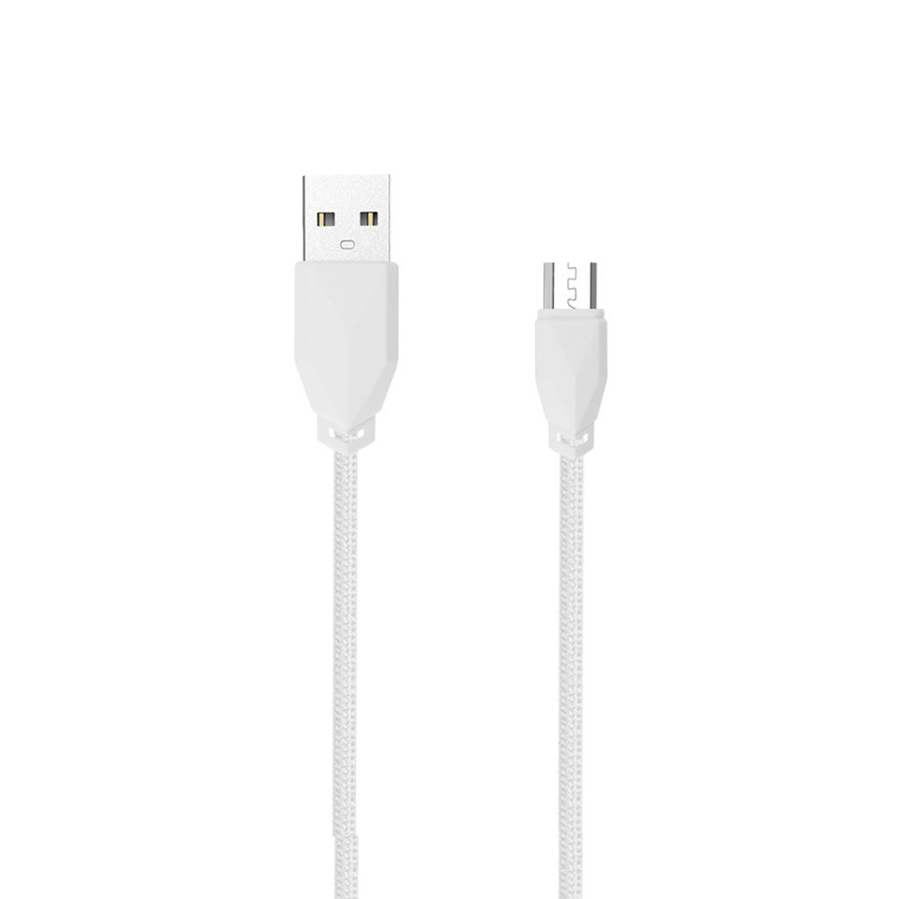 Cablu Date Micro Usb Awei Textil 1m Alb thumb