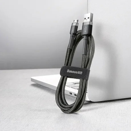 Cablu Date Micro Usb Baseus Cafule  2A 3m Negru
