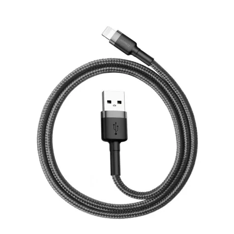 Cablu Date Micro Usb Baseus Cafule  2.4A 0.5m Gri