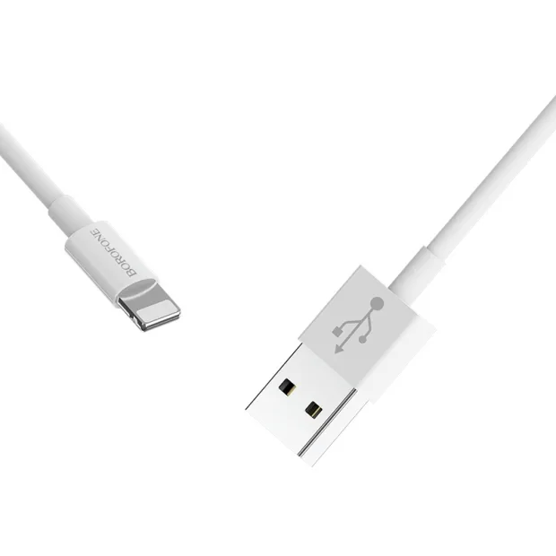 Cablu Date Micro Usb Borofone BX22 1m Alb