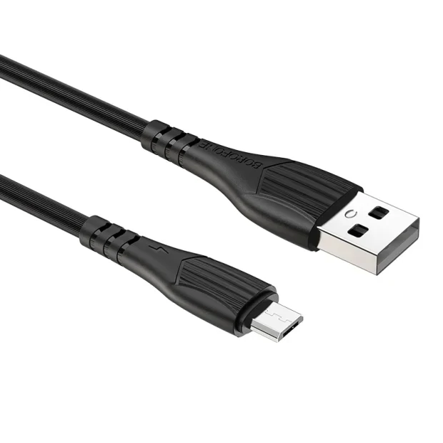 Cablu Date Micro Usb Borofone BX37 Wieldy 1m Negru