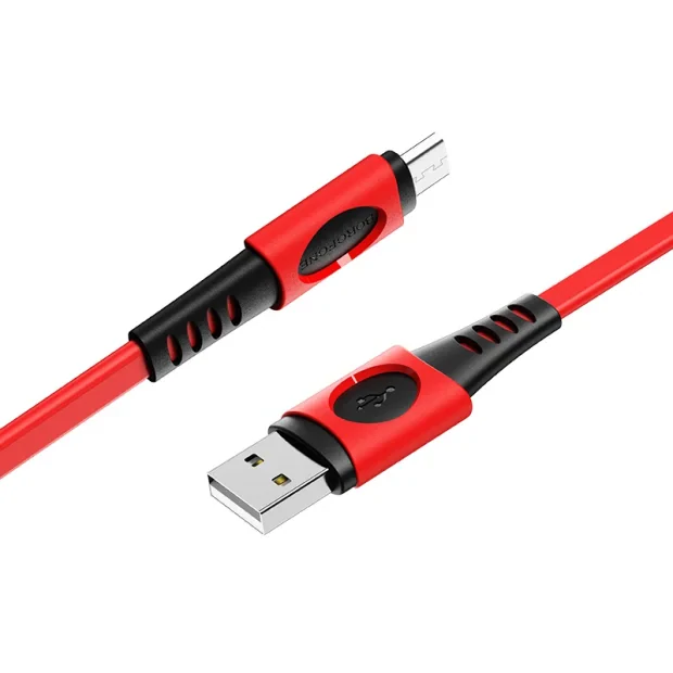 Cablu Date Micro USB BX35 Rosu Borofone