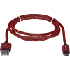 Cablu Date Micro Usb Defender PRO USB2.0 2.1A 1m Rosu