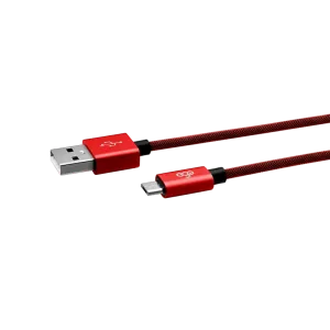 Cablu Date Micro Usb Ego  3A 0.3m Rosu