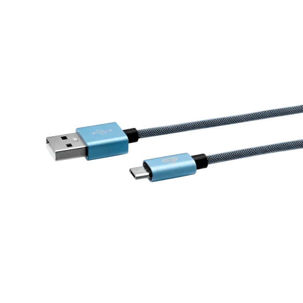 Cablu Date Micro Usb Ego  3A 1m Albastru