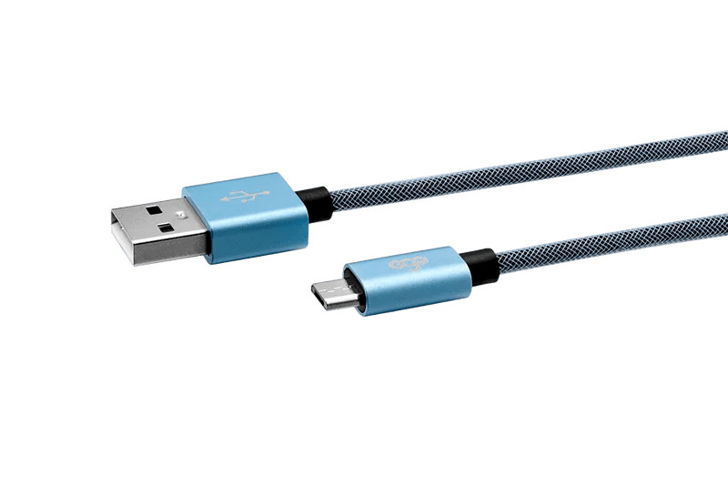 Cablu Date Micro Usb Ego  3A 2m Albastru thumb