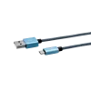 Cablu Date Micro Usb Ego  3A 2m Albastru