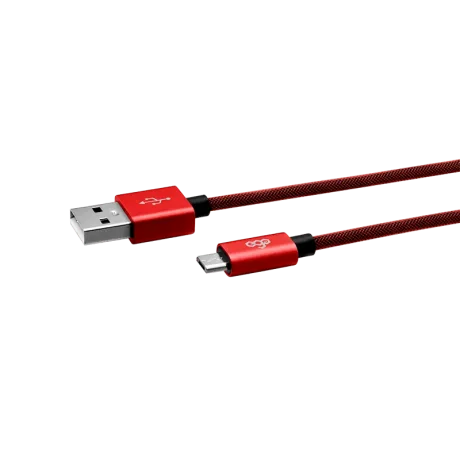 Cablu Date Micro Usb Ego  3A 2m Rosu