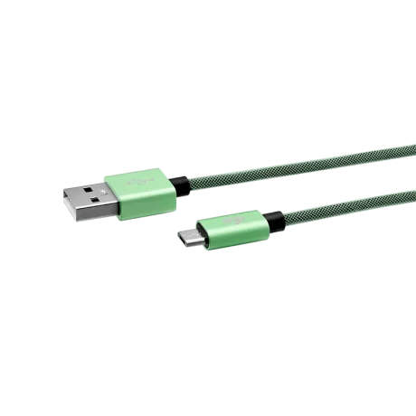 Cablu Date Micro Usb Ego  3A 2m Verde
