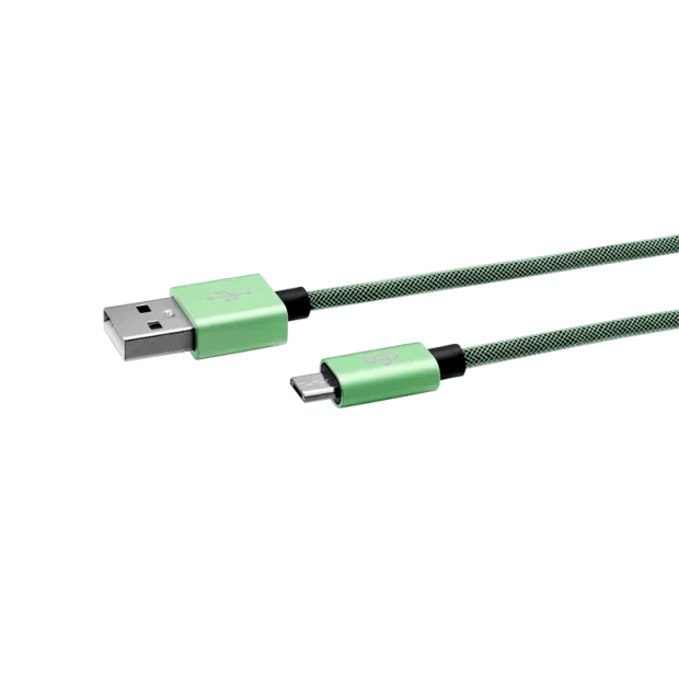 Cablu Date Micro Usb Ego  3A 2m Verde