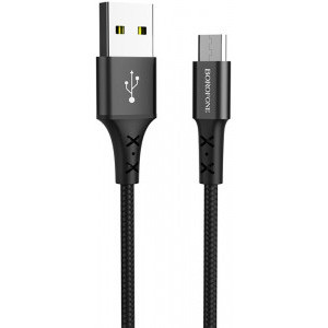 Cablu Date Micro Usb Hoco BX20 1m Negru thumb