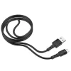 Cablu Date Micro Usb Hoco U82 Cool Grace Silicon 1.2m Negru