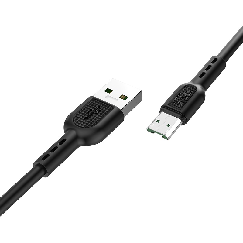 Cablu Date Micro Usb Hoco X33 1m cu Incarcare Rapida Negru thumb