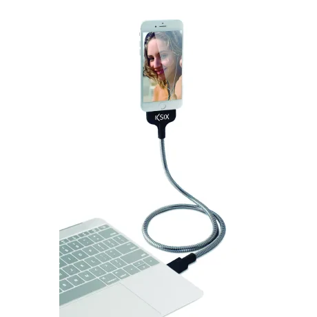 Cablu Date Micro Usb Ksix Textil 1m Negru