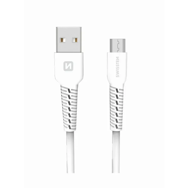 Cablu Date Micro Usb Swissten 1m Alb