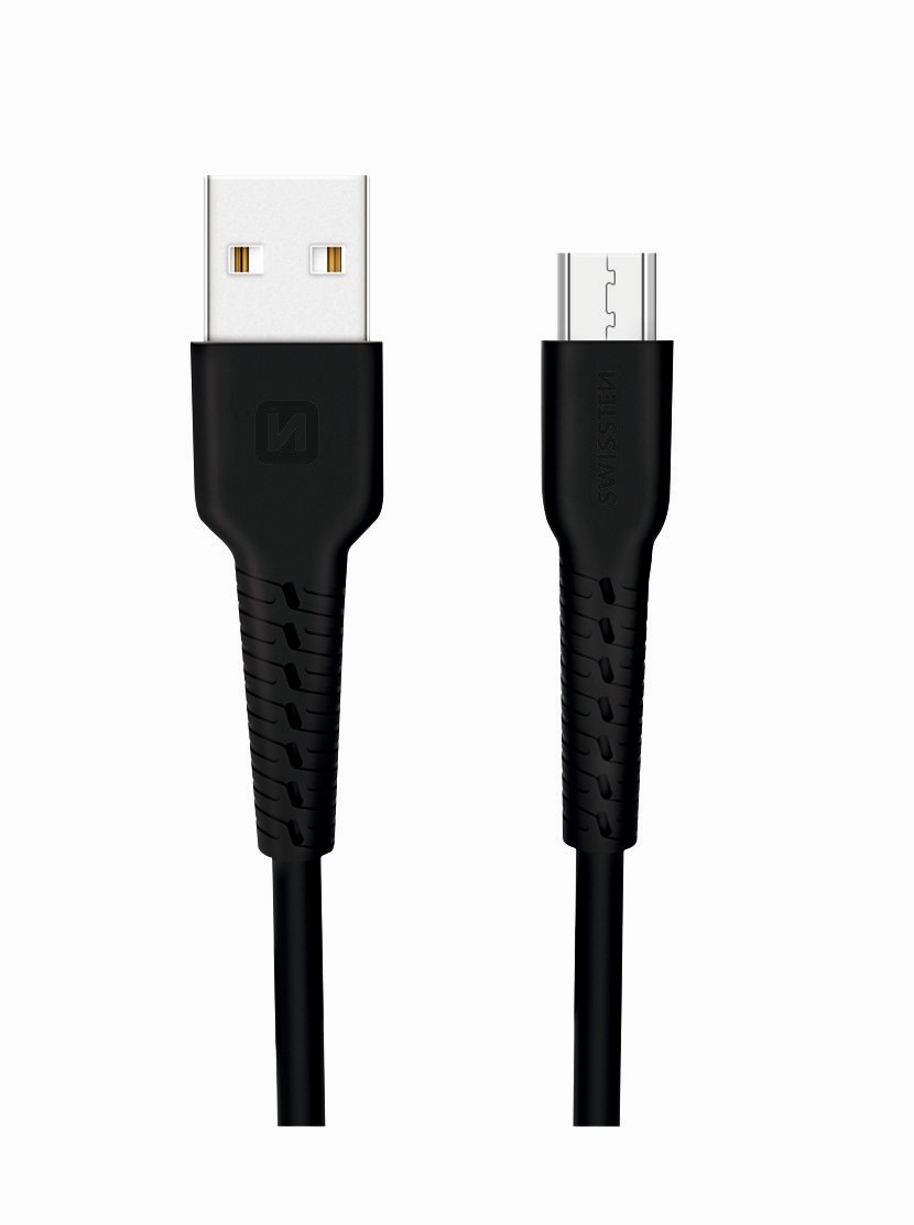 Cablu Date Micro Usb Swissten 1m Negru thumb