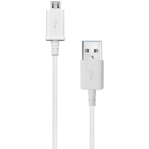 Cablu date Samsung Micro USB 1m Alb