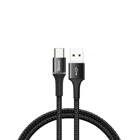 Cablu Date Type C Baseus Halo 3A 2m Negru