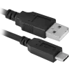 Cablu Date Type C Defender USB2.0 1m Negru