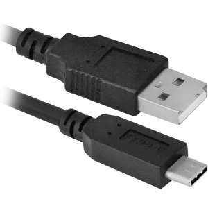 Cablu Date Type C Defender USB2.0 1m Negru