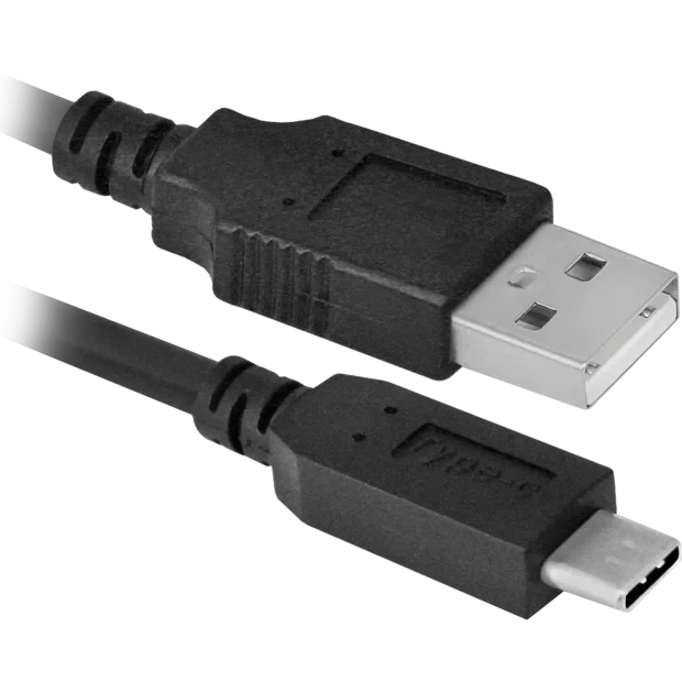 Cablu Date Type C Defender USB2.0 1m Negru