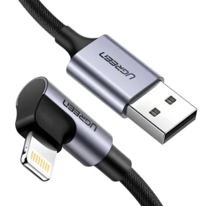 Cablu Date USB la Lightning Ugreen 18W 1m Negru