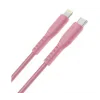 Cablu Date Type C la Lightning Uniq Flex PINK 3A 1.2m Roz