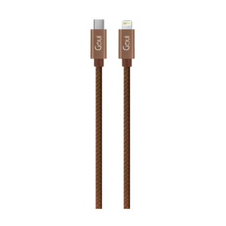 Cablu Date Type C to Lightning Goui Fashion G-FASHIONC94BR 1m Maro