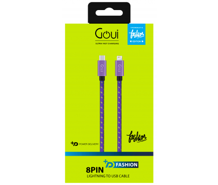 Cablu Date Type C to Lightning Goui Fashion G-FASHIONC94P 1m Mov thumb