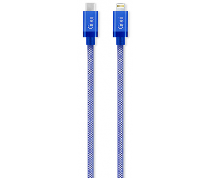 Cablu Date Type C to Lightning Goui Metallic G-METALLICC94-B 1m Albastru thumb