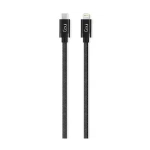 Cablu Date Type C to Lightning Goui Metallic G-METALLICC94BK 1m Negru