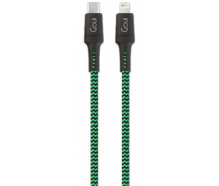 Cablu Date Type C to Lightning Goui Tough G-TOUGHC943M-G 3m Verde thumb
