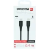 Cablu Date Usb C-Lightning Swissten 0.4m Negru