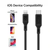 Cablu Date Usb-C Spigen C10CL QC 3.0 0.9m Black