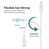 Cablu Date Usb-C Spigen C10CL QC 3.0 0.9m White