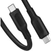 Cablu Date Usb-C Spigen  QC 3.0 1.5m Black