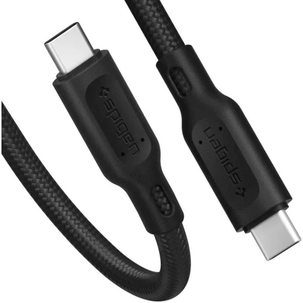 Cablu Date Usb-C Spigen  QC 3.0 1.5m Black
