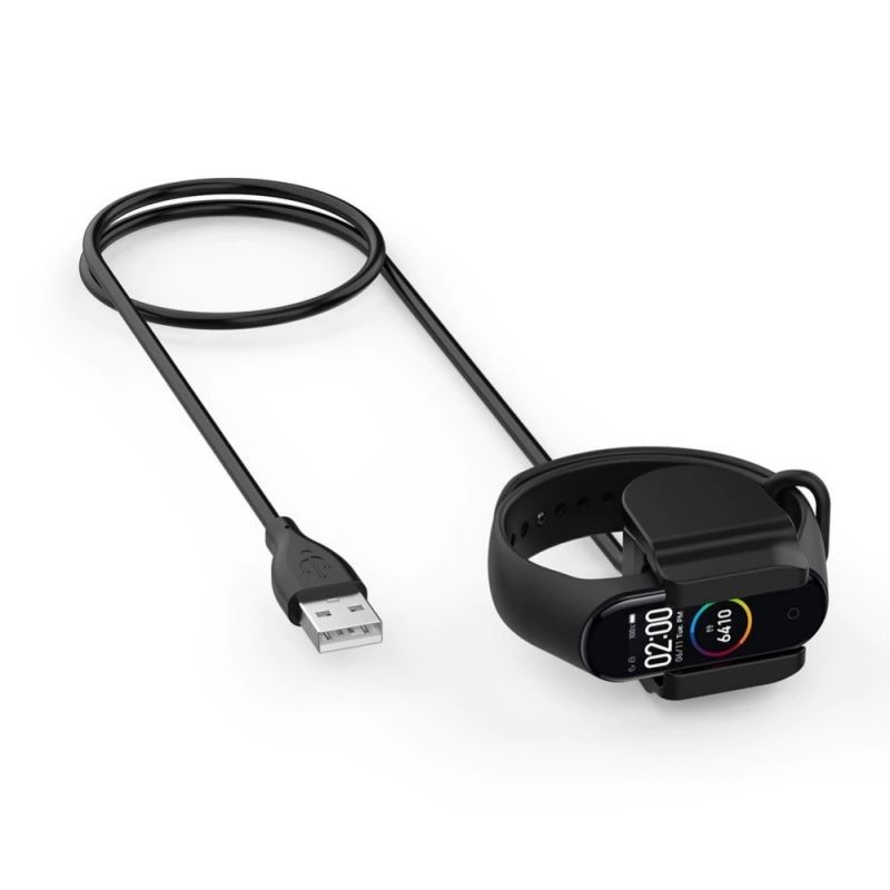 Cablu Incarcare Usb Tactical Clip pentru Xiaomi Mi Band 4 0.30m Negru thumb