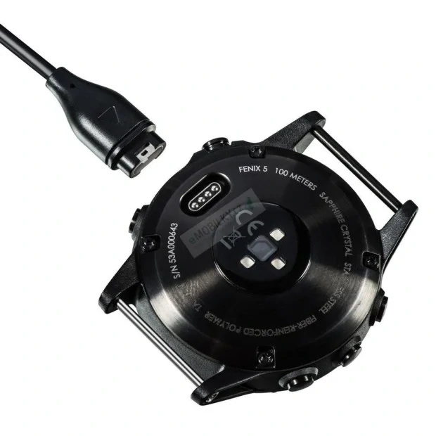 Incarcator USB Tactical pentru Garmin Fenix 5/6 Approach S60 Vivoactive 3 5V  Negru