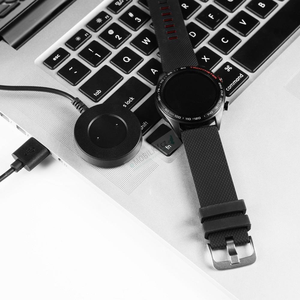 Cablu Incarcare Usb Tactical pentru Huawei Watch GT/ GT2/ Honor Magic Watch 2 5V 1m Negru thumb